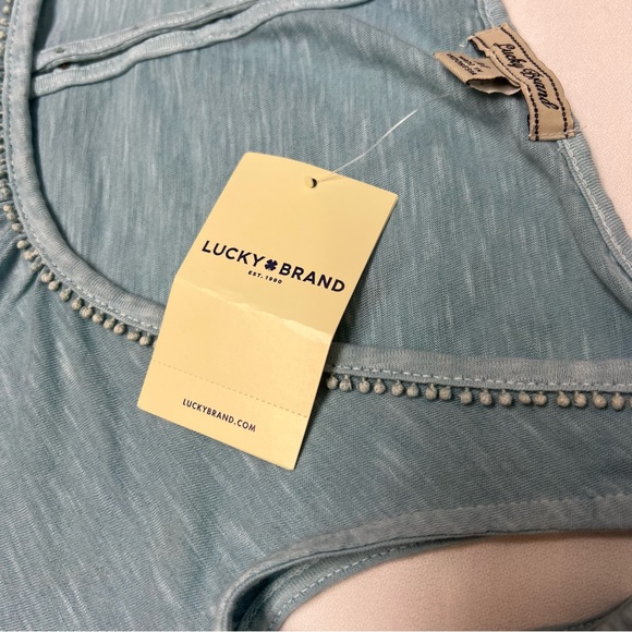 NWT Lucky Jade Cold-Shoulder Back Button Detailed Boho Top - Size M - Picture 14 of 16